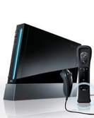 Console Wii noire + Wii Sports et Sports Resort - WII