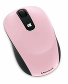 Souris laser sans fil : Microsoft Sculpt Mobile Mouse - Rose