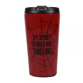 Marvel - travel mug metal - spiderman