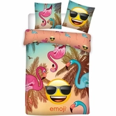 Emoji - parure de lit 140x200 - emoji  '100% poly'