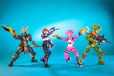 Pack 4 figurines Squad Mode Fortnite