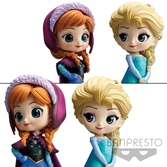 Disney - q posket duo pack - anna & elsa - 14cm