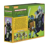 Tmnt - action figure - leonardo vs shredder - 18cm
