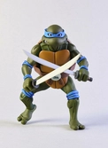 Tmnt - action figure - leonardo vs shredder - 18cm