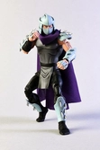 Tmnt - action figure - leonardo vs shredder - 18cm