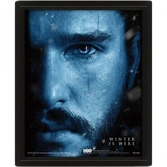 Game of thrones - 3d lenticular poster 26x20 - snow vs night king