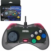 Manette Filaire Connexion d'origine 8 boutons : SEGA Saturn - Grise