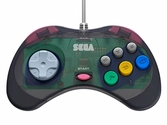 Manette Filaire Connexion d'origine 8 boutons : SEGA Saturn - Grise