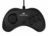 Manette Filaire USB 8 boutons : SEGA Saturn - Noire