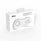 Manette 8Bitdo M30 2,4 Ghz Blanche Sega Megadrive Genesis