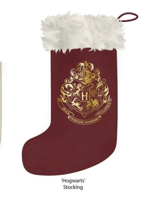 Harry potter christmas stocking hogwarts crest