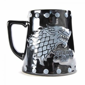Game of thrones - tankard mug 650 ml - stark stud relief
