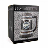 Game of thrones - embossed stein mug 900 ml - stark