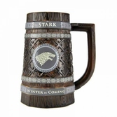 Game of thrones - embossed stein mug 900 ml - stark