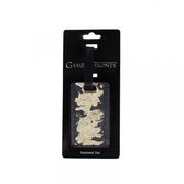Game of thrones - luggage tag - westeros map