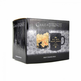Game of thrones - heat changing mug - westeros map