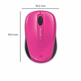 Souris sans fil Microsoft 3500 - Rose