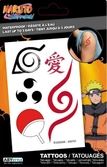Naruto - tatouages : pack de 5 tattoos
