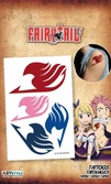 Fairy tail - tatouages : pack de 4 tattoos