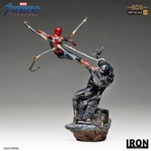 STATUETTE AVENGERS ENDGAME IRON SPIDER VS OUTRIDER