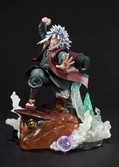 Naruto zero - jiraiya kizuma relation statue figuarts - 20cm (bandai)
