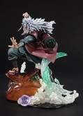 Naruto zero - jiraiya kizuma relation statue figuarts - 20cm (bandai)