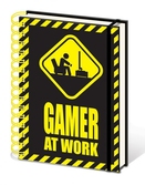 Gaming - notebook a5 - gamer at work