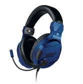 Official playstation gaming headset v3 blue for ps4 - bigben