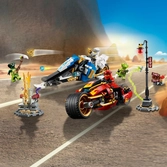 Lego Ninjago 70667 - Moto De Kai, Scooter Des Neiges De Zane