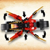 Lego Ninjago 70667 - Moto De Kai, Scooter Des Neiges De Zane