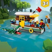 Lego 31093 - La Péniche Au Bord Du Fleuve