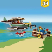 Lego 31093 - La Péniche Au Bord Du Fleuve