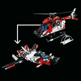 LEGO Technic 2-in-1 42092 - L'Hélicoptère De Secours