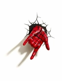 Marvel - lampe decorative 3d - spiderman hand