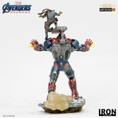 Avengers Endgame Iron Patriot + Rocket BDS Art Scale Statue 1/10 28cm