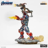 Avengers Endgame Iron Patriot + Rocket BDS Art Scale Statue 1/10 28cm