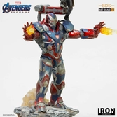 Avengers Endgame Iron Patriot + Rocket BDS Art Scale Statue 1/10 28cm