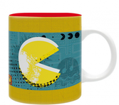 Pac-man - mug - 320 ml - vintage - subli - avec boîte x2