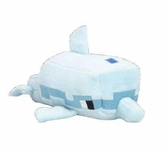 Minecraft - peluche happy explorer - dolphin - 18cm