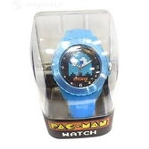 Pac-man - montre analogique - bleu