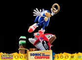Diorama Sonic vs Chopper