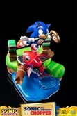 Diorama Sonic vs Chopper