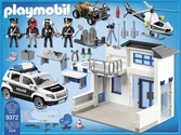 Playmobil 9372 - Poste De Police Et Véhicules