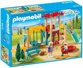 Playmobil 9423 - Parc De Jeu Avec Toboggan