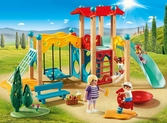 Playmobil 9423 - Parc De Jeu Avec Toboggan