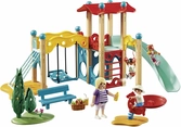 Playmobil 9423 - Parc De Jeu Avec Toboggan