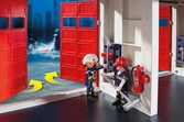 Playmobil 9462 - Caserne De Pompiers Et Hélicoptère