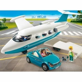 Playmobil 9504 - City Life Jet Plane With Car & 3 Figures