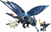 Playmobil 70037 - Krokmou Et Harold Avec Bébé Dragon