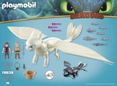 Playmobil 70038 - Furie Éclair Et Bébé Dragon Enfants